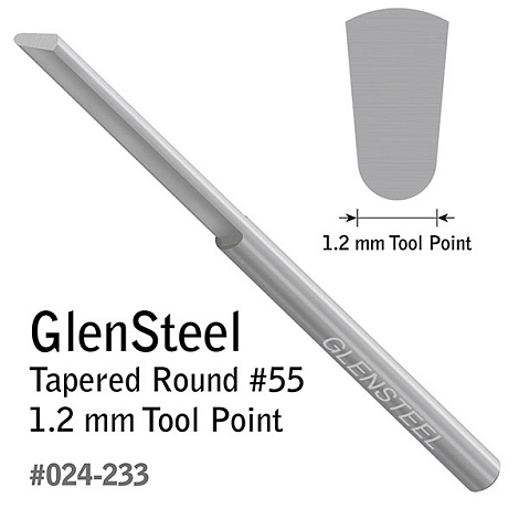 Болл штихель GlenSteel, № 12: диаметр 1,2 мм