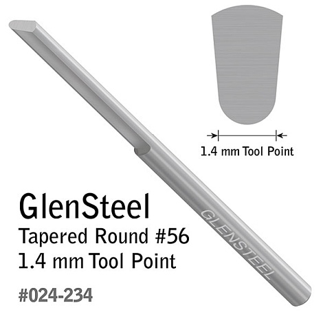 Болл штихель GlenSteel, № 14: диаметр 1,4 мм