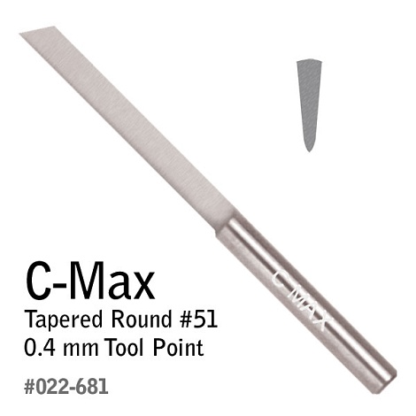 Болл штихель C-Max, № 4, диаметр 0,4 мм