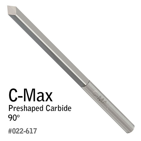 Штихель C-Max V-образного профиля, 90°